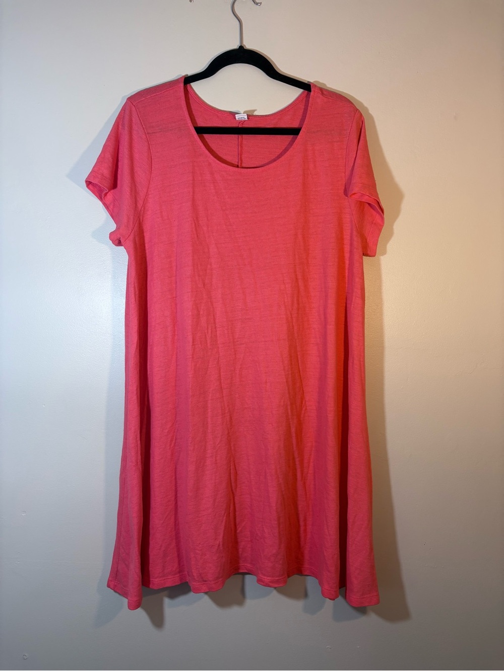 Old Navy Coral Pink Swing Dress